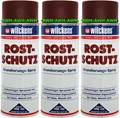 Produktbild: 3x400ml Grundierung Lackspray Grund Untergrund Spraylack Rostschutz Rotbraun