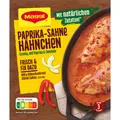 Produktbild: Maggi Fix für Paprika Sahne Hähnchen cremig mit Zwiebeln 31g