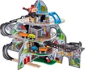 Produktbild: Hape Riesige Bergmine - Buntes 32-teiliges Fantasie- und Eisenbahnspiel aus Holz, fördert Kreativität, Motorik und Bauspielspaß, Spielzeugzug für Kinder ab 3 Jahren