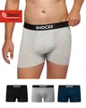 Produktbild: SNOCKS Boxershorts aus Modal (TENCEL) Enge Herren Unterhose (3-St) besonders weich und angenehm auf der Haut