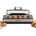 Produktbild: PowerXL Smokeless Grill Elite Indoorgrill – Elektrogrill - elektrischer Tischgrill - Rauchabzug & Warmhaltefunktion – Fettarm grillen - auch für