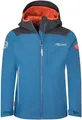 Produktbild: Trollkids Kids Bergen Jacket nordic blue/black/flame orange - Größe 104 Kinder 610