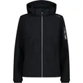 Produktbild: CMP Damen Softshell Hoodie Jacke (Größe L, schwarz)