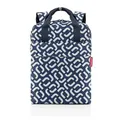 Produktbild: reisenthel allday backpack M, Rucksack, Freizeitrucksack, Tasche Handgepäck, Signature Navy, 15 L, EJ4073 - Blau