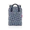 Produktbild: reisenthel allday backpack M - vielseitiger Rucksack für Alltag, Reisen, Einkaufen oder Arbeit - wasserabweisend, Handgepäck zugelassen, Couleur:signature navy