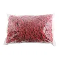 Produktbild: Office-Products Gummibänder 18102019-04, Länge 32mm, Breite 1,5mm, rot, 1000g