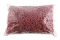 Produktbild: OFFICE PRODUCTS Gummibander Durchmesser: 20mm Farbe: Rot/Gewicht: 1000g - 1 kg/Haushaltsgummi Gummiringe Gummi/Kautschuk 60% / Gummis für Zuhause Büro Schule