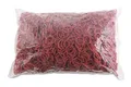 Produktbild: OFFICE PRODUCTS Gummibänder 20mm Rot 1000g Haushaltsgummi Gummiringe Büro Schule