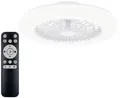 Produktbild: Philips LED Amigo Deckenventilator 20 W, 42W (Ø x H) 490mm x 137mm Glitzereffekt mit Beleuchtung, Dimmbar