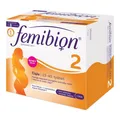 Produktbild: FEMIBION 2 Schwangerschaft 56 Tabletten + 56 Kapseln 8 Wochen Omega‑3 Folsäure