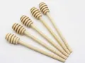 Produktbild: 20 x Holz Honiglöffel 16cm Holz Honig Schöpflöffel Sticks Nieselregen für Hoc...