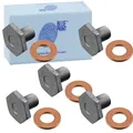 Produktbild: 5x BLUE PRINT ÖLABLASSSCHRAUBE MIT DICHTRING 10mm AUßENSECHSKANT ÖLWANNE ÖLWECHS