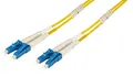 Produktbild: ProfiPatch Glasfaserkabel LWL Lichtwellenleiter Patchkabel LSZH Netzwerkkabel, LC - LC, (750 cm), OS2 9/125µ, Singlemode