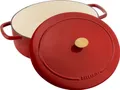 Produktbild: Ballarini Bellamonte 75003-566-0 Cocotte, 31 Cm Rot Oval Gusseisen Rot