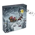 Produktbild: Soundbox Merry Christmas Lied 12 cm - Weihnachten Deko Musik Box Bewegungsmelder