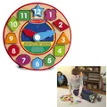 Produktbild: Melissa & Doug Kinder Lernuhr Kinder Uhr Holzuhr Puzzle Baukltze Steckpuzzle