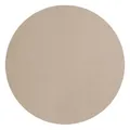 Produktbild: ASA Selection Table Tops Tischset Rund Lederoptik Kunstleder Stone Beige Ø 38 cm