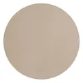 Produktbild: ASA Selection Table Tops Tischset Rund Lederoptik Kunstleder Stone Beige Ø 38 cm