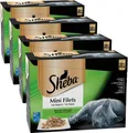 Produktbild: SHEBA MINI FILETS KATZENFUTTER FÜR AUSGEWACHSENE KATZEN NASSFUTTER 48x85 gr
