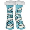 Produktbild: United Labels® Haussocken Die Schlümpfe Hüttensocken Haussocken Kuschelsocken Socken blau 35-38