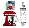 Produktbild: KitchenAid Küchenmaschine KitchenAid 4,8 L 5KSM175 Artisan Küchenmaschine Beginnerset