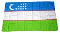 Produktbild: Flagge / Fahne Usbekistan Hissflagge 90 x 150 cm
