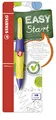 Produktbild: STABILO - Ergonomischer Druck-Bleistift für Rechtshänder - EASYergo 1.4 in violett/neongelb - inkl. 3 dünner Minen - Härtegrad HB