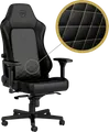 Produktbild: NBL-HRO-PU-GOL - noblechairs HERO Gaming Stuhl - schwarz/gold