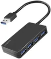 Produktbild: LogiLink UA0396 USB 3.1 Gen 1-Hub Schwarz