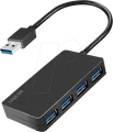 Produktbild: LOGILINK UA0396 - USB 3.0 Hub, 4 Port