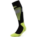 Produktbild: CEP Herren Ski Merino 3.0 Tall Kompressionssocken - V - black/lime