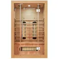 Produktbild: Artsauna Infrarotkabine, Natur, Holz, 120x190x105 cm, Freizeit, Wellness, Infrarotkabinen
