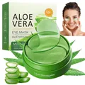 Produktbild: Augenpads, 60 Stück Aloe Vera Augenpads gegen Augenringe, Eye Pad mit Aloe Ve...