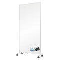 Produktbild: BR Bringer Infrarotheizung Standgerät - 1200 Watt - Energiesparend - Mobile Elektroheizung mit Standfüßen auf Rollen - TÜV & GS - Deutsche Qualitätsmarke (weiß)