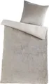 Produktbild: Dreamhome Winter Wende Plüsch Bettwäsche 135x200 Nicky-Teddy Cashmere Touch Bettdezug + kissenbezug 80x80, Farbe:Taupe