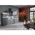 Produktbild: Optifit Küchenzeile Optikoncept Ingvar 270 cm Anthrazit