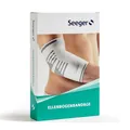 Produktbild: Seeger Basic Ellenbogenbandage – Orthopädische Kompressionsbandage bei Tennisarm & Schmerzen, Für Links & Rechts, Atmungsaktiv und Hautfreundlich, für Sport & Alltag, 20 cm, Made in Germany