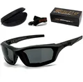 Produktbild: HELLY® - No.1 Bikereyes® | Motorradbrille, Multifunktionsbrille | beschlagfrei, winddicht | HLT® Sicherheitsglas nach DIN EN 166 (smoke [i-stealth])