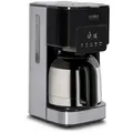 Produktbild: Caso Design Thermo-Kaffeemaschine Taste \u0026 Style, Schwarz, Silber, Glas, 1200 ml, 17x32.5x24.5 cm, CE, Tropf-Stopp-Funktion, Thermoskanne, Küchengeräte, Kaffeemaschinen & Zubehör