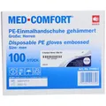 Produktbild: MED-COMFORT® PE-Einmalhandschuhe gehämmert