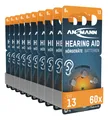 Produktbild: ANSMANN Hörgerätebatterien Typ 13 P13 PR48 ZL2, 60 Stück