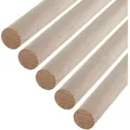 Produktbild: So-tech - sotech Kleiderstange Garderobenstange Rundstab Holzstab zum Basteln ø 30 mm Buche Länge: 50 cm , 5 Stück
