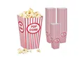 Produktbild: relaxdays Snackschale Popcorntüten 60er Set, Pappe