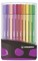 Produktbild: STABILO Fasermaler Pen 68, 20er ColorParade, grau/pink