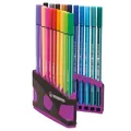 Produktbild: (1,00€/Stück) STABILO Pen 68 Color Parade anthrazit/pink 20er Box