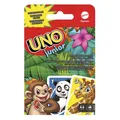 Produktbild: Uno Junior Uno Kartenspiel vereinfachte Version mit Zootieren und 3 Schwierig...