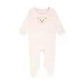 Produktbild: Steiff Unisex Baby Basic Kleinkind-Schlafanzüge, Silver PINK, 68