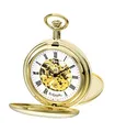 Produktbild: Eichmüller Since 1950 Taschenuhr Mechanisch Handaufzug Skelettwerk incl. Kette 8214-01