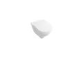 Produktbild: Villeroy & Boch Tiefspül-WC V&B Wand-WC-Combi-Pack O.NOVO weiß, DirectFlush, mit WC-Sitz 36x56cm