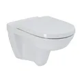 Produktbild: Villeroy  emp  Boch O.novo Combi-Pack Wand-Tiefspül-WC spülrandlos, weiß mit WC-